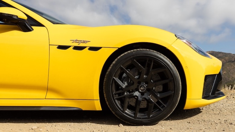 2027 Maserati Lineup Facelift GranTurismo Trofeo front wheel