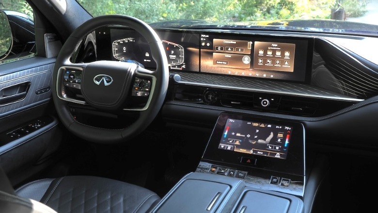2026 QX80 dashboard