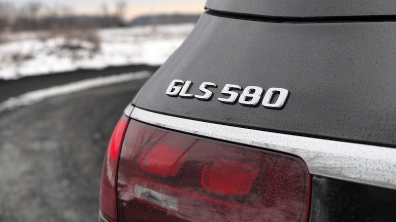 GLS 580 badge