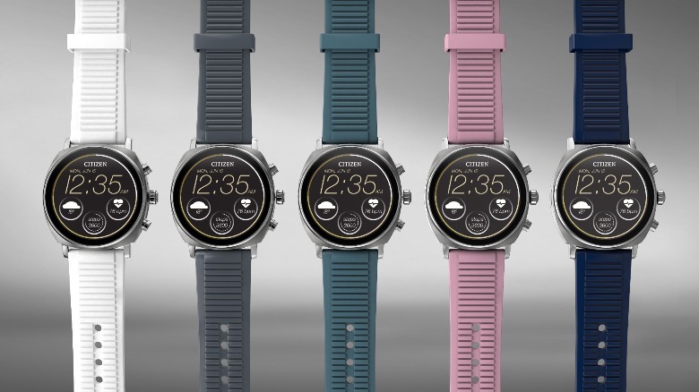 Citizen's upcoming WearOS smartwatch in the CZ smart series.