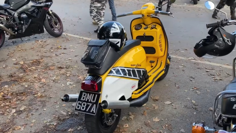 Yamaha powered Lambretta