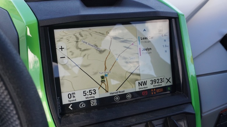 2026 Teryx 5 H2 center touchscreen