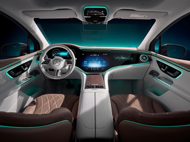 2023 Mercedes-Benz EQE SUV interior