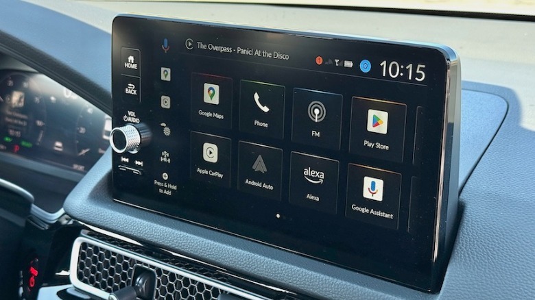 2025 Honda Civic Sport Touring Hybrid Touchscreen