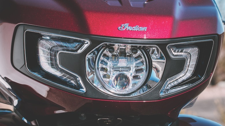 Indian Pursuit PowerPlus headlight