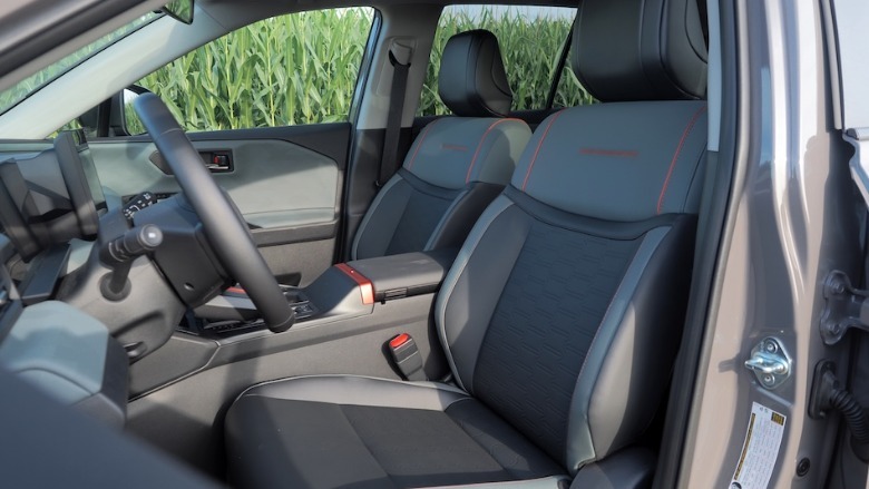 2026 Toyota RAV4 Plug-In Hybrid Woodland front seats