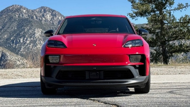 2026 Porsche Macan GTS Electric Front Bumper