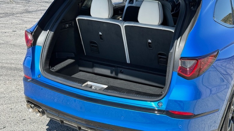 2026 Acura MDX Type S cargo area