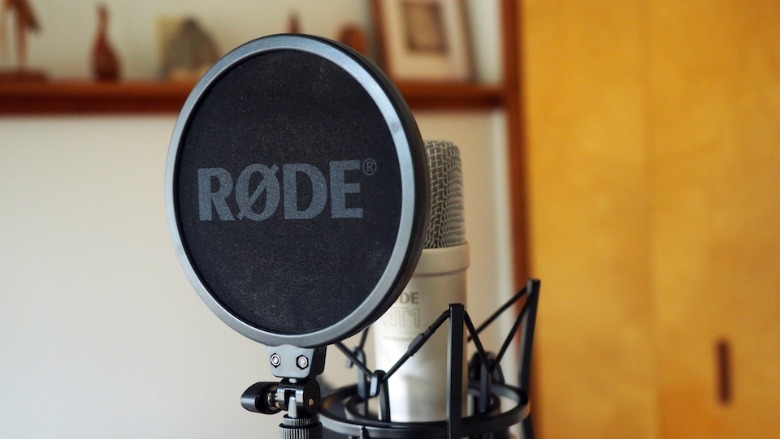 Rode NT1 5th Generation microphone pop filter