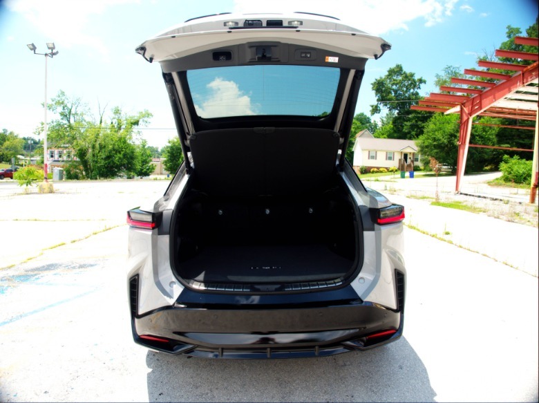 2026 Lexus RX rear liftgate open
