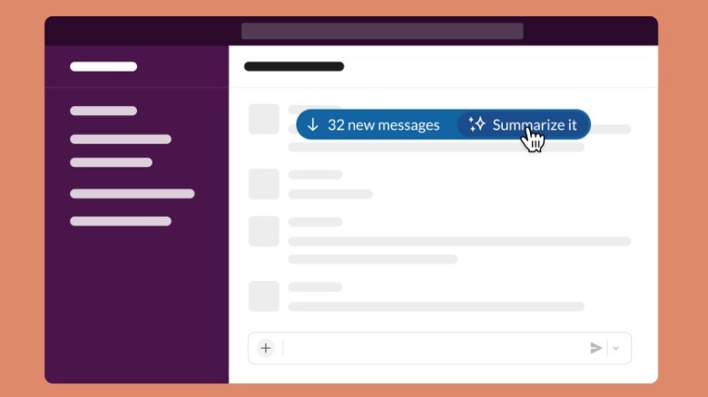 Slack Summarizing messages using AI.