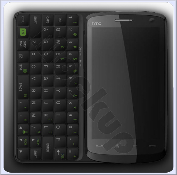 HTC Touch HD Pro with slide-out keyboard in development?
