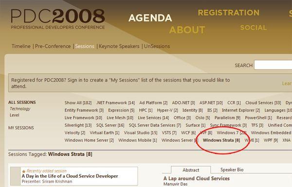 Windows Strata new name for Microsoft Cloud OS?