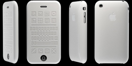 Silicon Touch iPhone case concept is for the visually impaired
