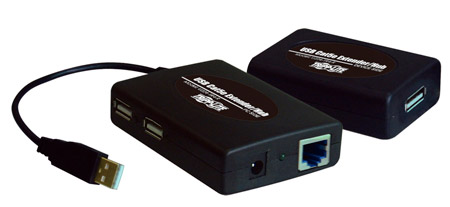 Tripp Lite USB over Cat5 extender offers 150 feet of USB connectivity