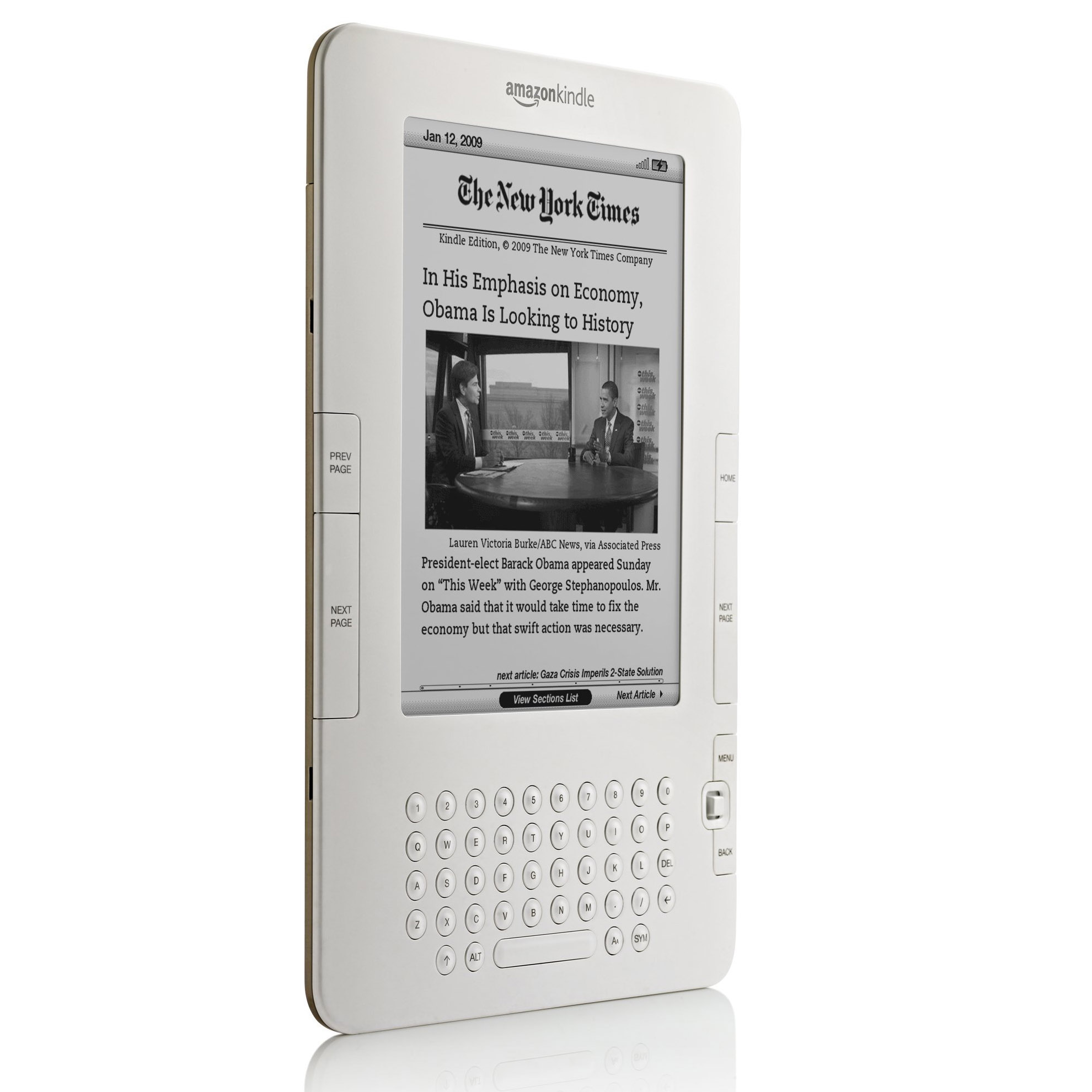 Amazon Kindle 2 official 359 on February 24th SlashGear