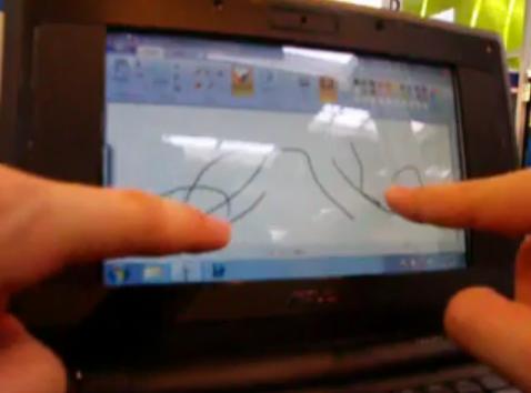 ASUS Eee PC 701 gets Multitouch Windows 7 mod