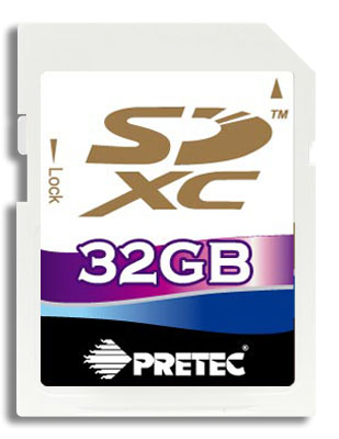 Pretec to demo World’s first 32GB SDXC and 100GB 666x CF