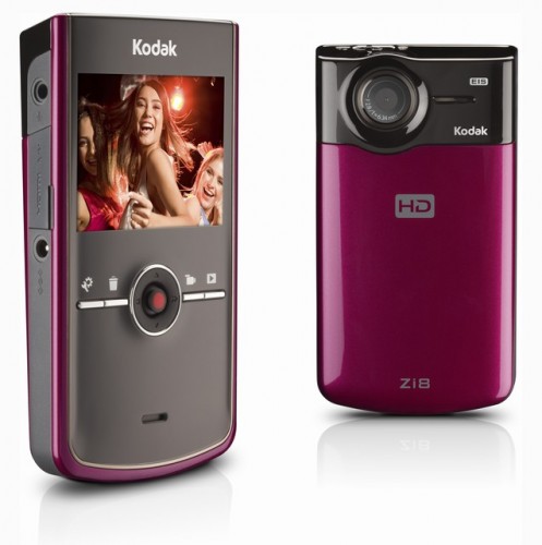 Kodak Zi8 1080p camcorder with image stabilizer - SlashGear