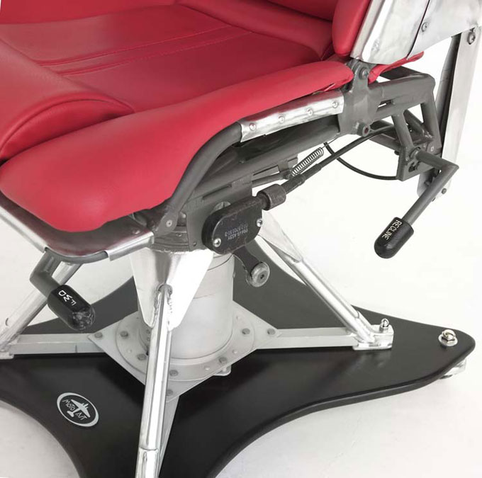 Motoart Retro Fighter Jet Desk Chair Slashgear