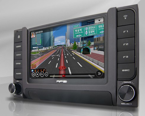 APSI C100 PND with removable touchscreen PMP