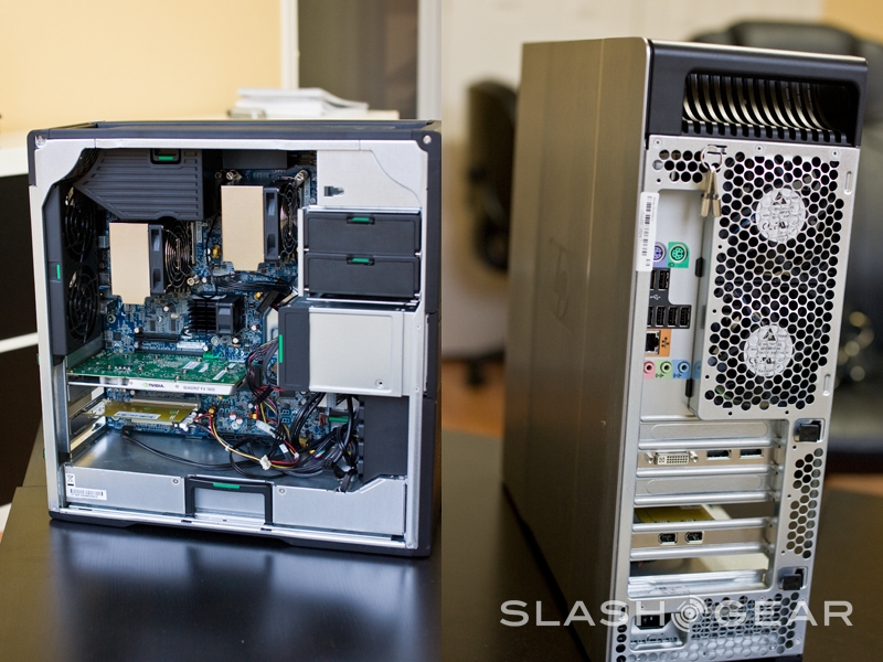 HP Z600 Workstation Review SlashGear
