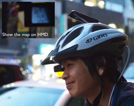 iPhone ARider head-up GPS display for bikers [Video]