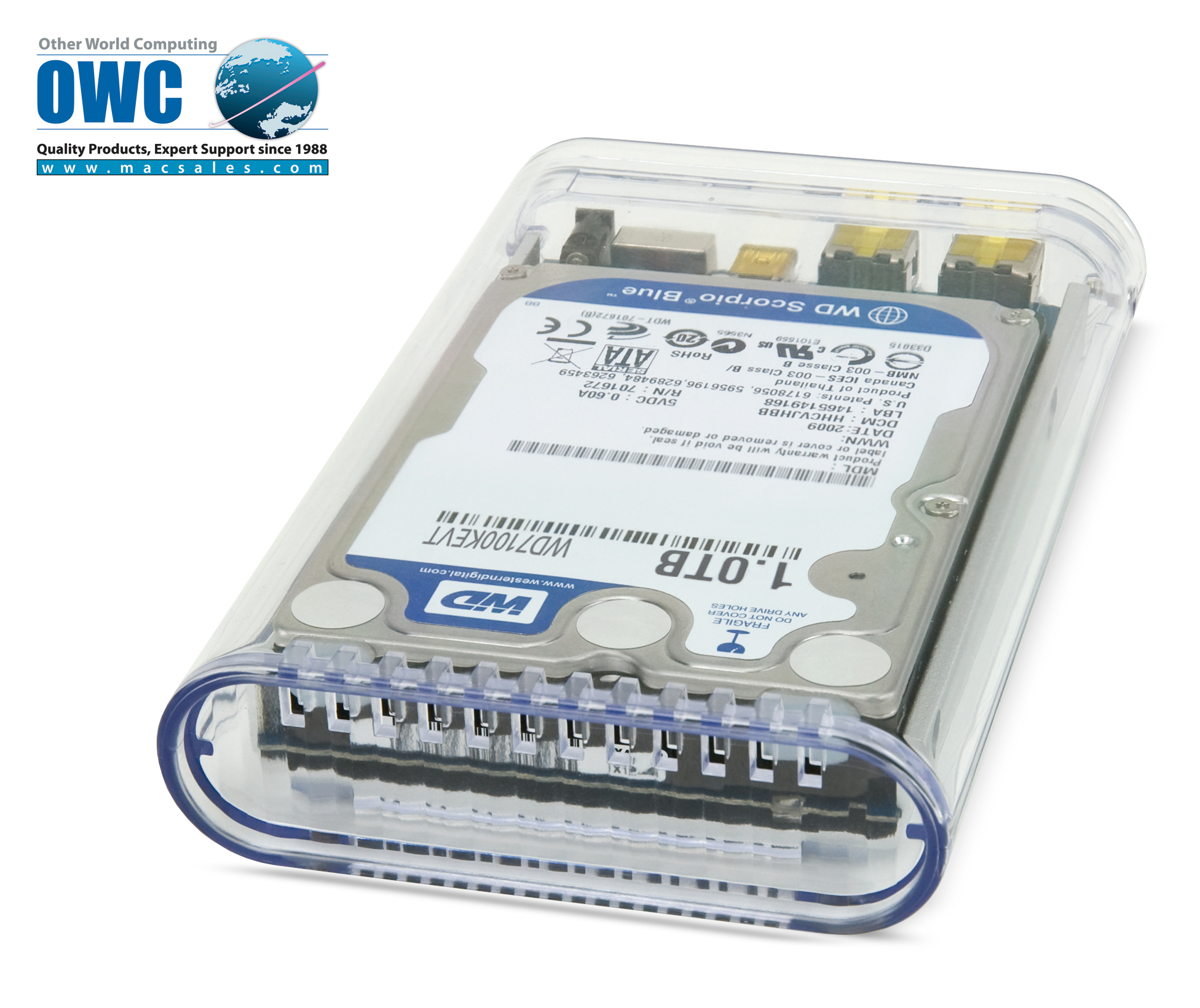 OWC unveils first 1TB Firewire/USB powered 2.5inch portable HDD