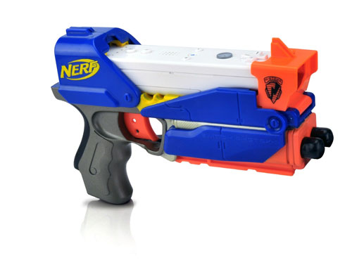 NERF Switch Shot EX-3 shoots darts and plays Wii