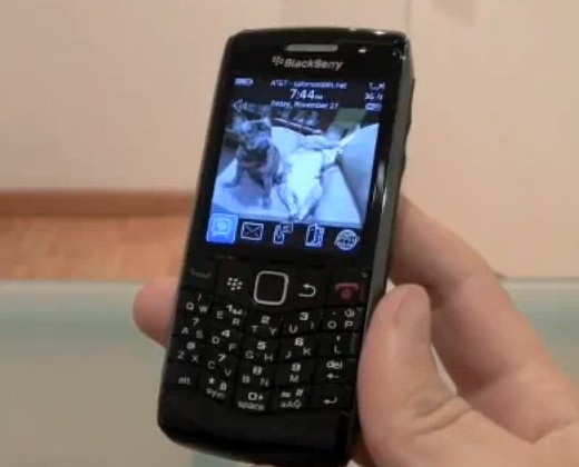 Blackberry Pearl 9100 Stars In Pre Announce Video Demo Slashgear