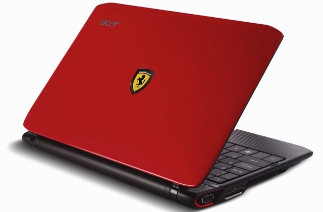 Acer Ferrari One ultraportable: no V12, just a 1.2GHz Athlon