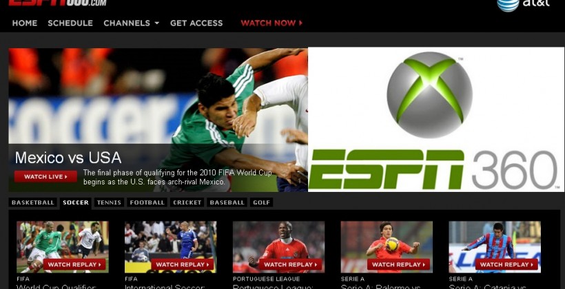 Streaming ESPN to your Xbox 360?