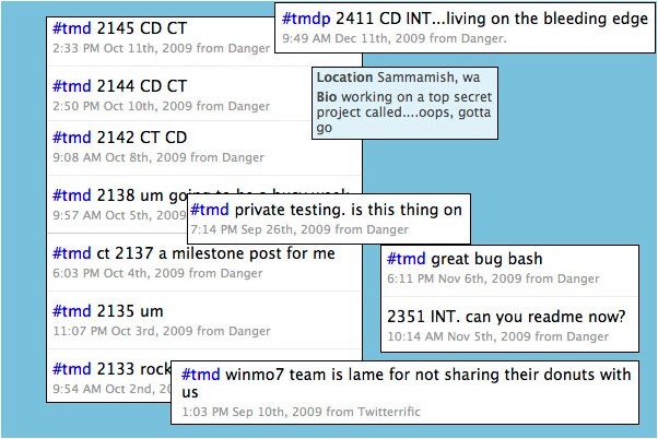 Microsoft Danger tweets tip Pink at MWC 2010?