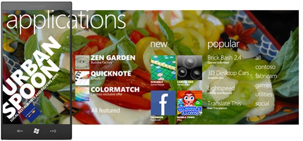 Windows Phone 7 Marketplace design revealed