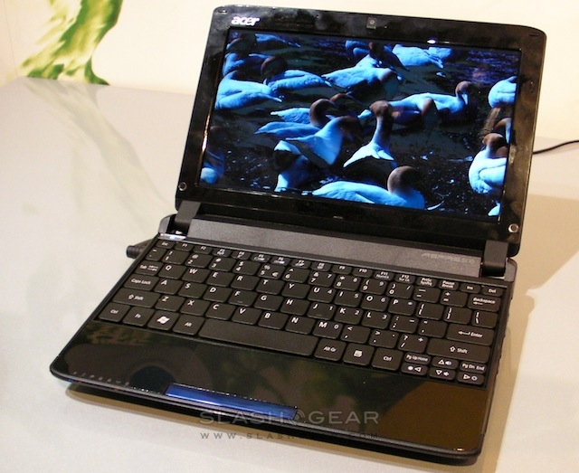 Acer Aspire One 532g Netbook Packs Ion 2 Gpu Slashgear Acer Aspire One 532g Netbook Packs Ion 2 Gpu Slashgear