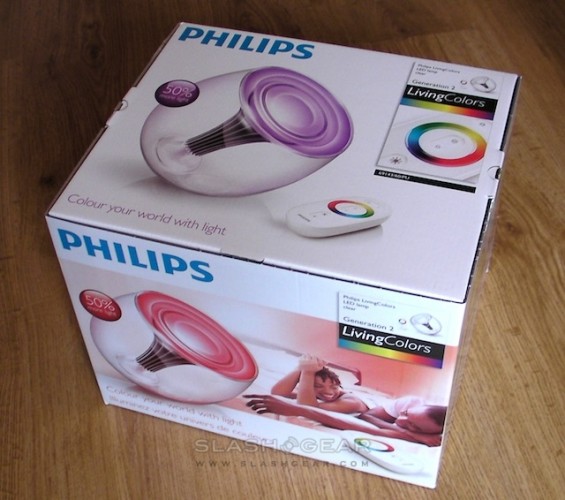Philips LivingColors Gen.2 LED lamp review SlashGear