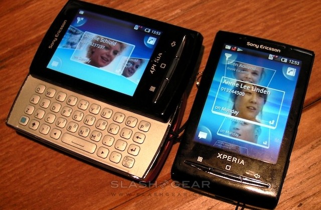 Sony Ericsson XPERIA X10 mini & mini pro hands-on