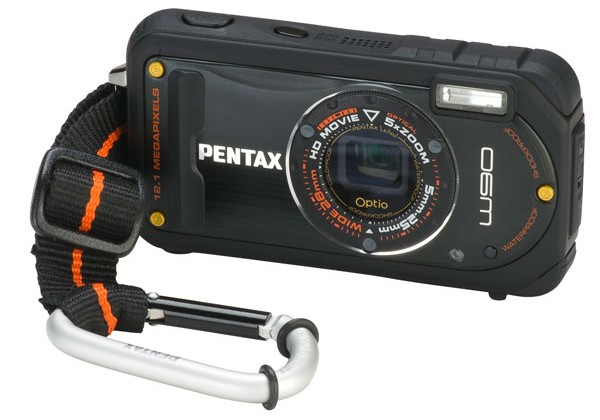 Pentax Optio W90 waterproof digital camera breaks cover