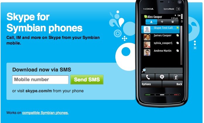 telegram for nokia symbian slide