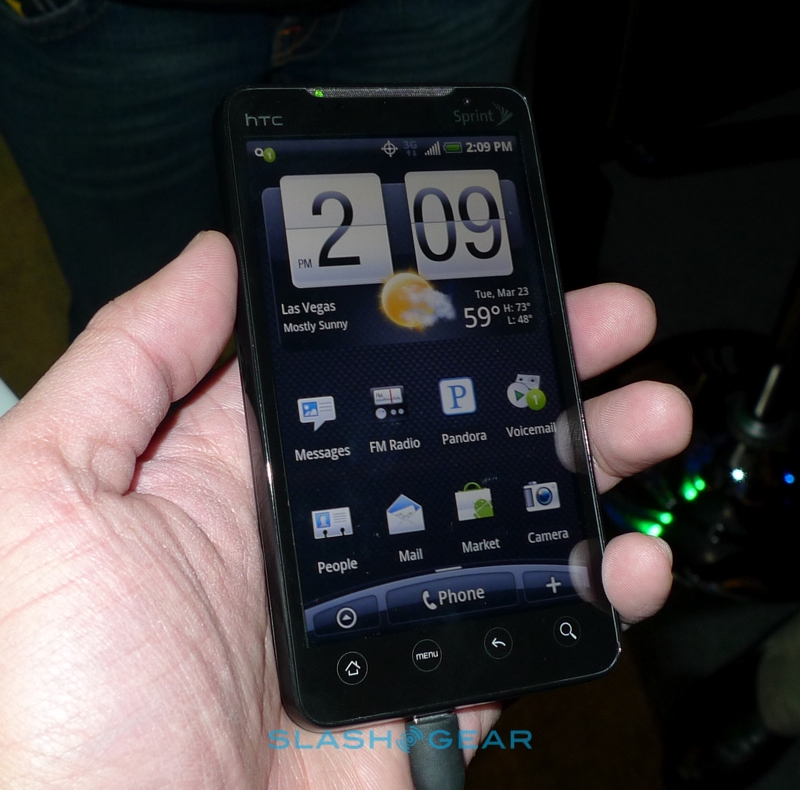 HTC EVO 4G Hands-On - SlashGear