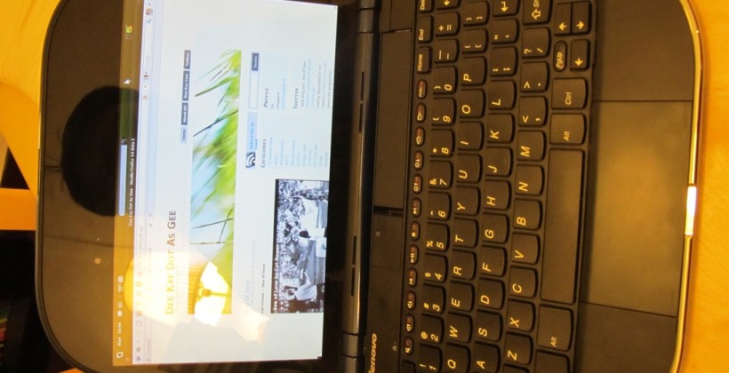 Lenovo Skylight smartbook spotted in wild: poor YouTube performance