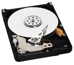Western Digital Scorpio Blue 750GB notebook drive outed