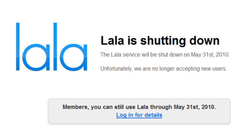 Lala plug gets pulled on May 31