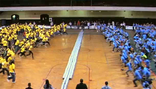 Samsung Sets Guinness World Record For Largest Game Of Dodgeball Ever SlashGear