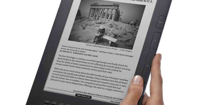 E Ink Pearl Display Outed 50 Contrast Improvement Slashgear