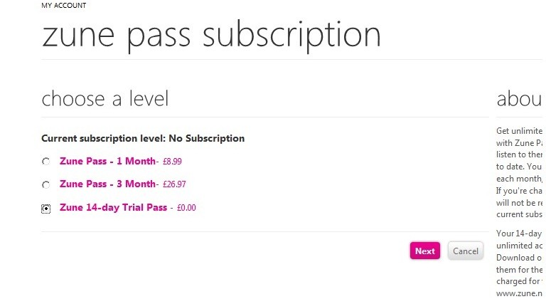 Zune Pass Subscriptions Jumping Over to the UK?