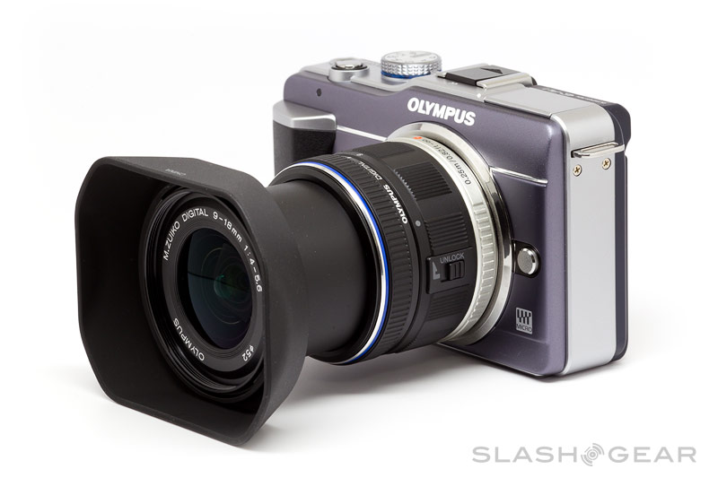 Olympus Pen E Pl1 Micro 4 3 Digital Camera Review Slashgear