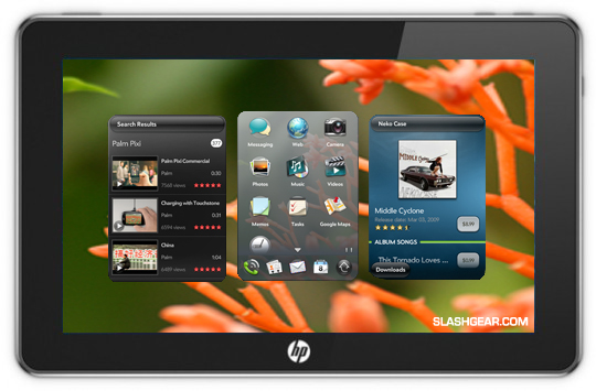 HP webOS Tablet Arriving First Quarter of 2011