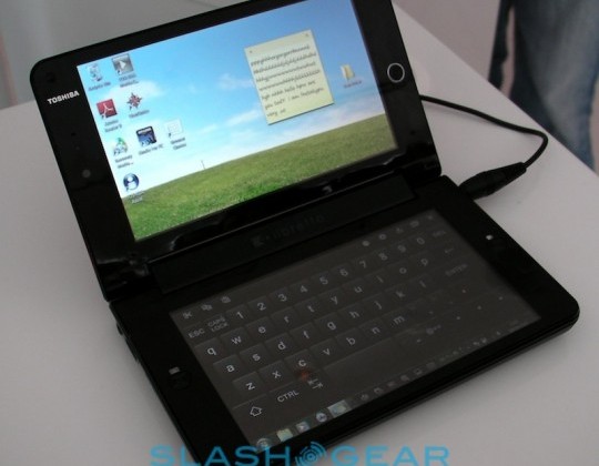 Toshiba Libretto W100 import gets video unboxing & review
