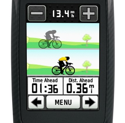 Garmin Edge 800 cycling PND packs custom maps with no calibration